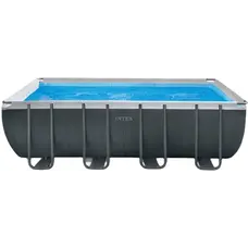 Каркасний басейн Intex 26374 ULTRA XTR (975х488х132 см) з пісочним фільтром, драбиною, підкладкою і тентом