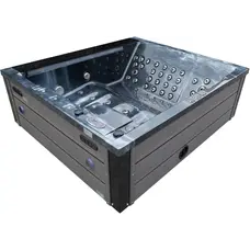 СПА-басейн Aquajoy Venice (215х190х70 см), темний опал, з динаміками та LED-підсвічуванням