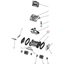 Кришка зливного отвору для робота-пилососа Wybotics C1/C1 Pro (S.OS7010.27.A.002)