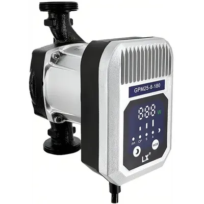 Енергозберігаючий циркуляційний насос Aquajoy GPM25-10-180, із частотним регулюванням та керуванням ШІМ