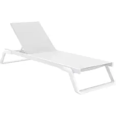 Шезлонг Aquajoy Tropic, білий