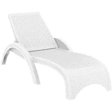 Шезлонг Aquajoy Fiji, білий