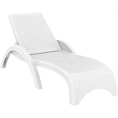 Шезлонг Aquajoy Fiji, білий