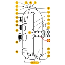 Адаптер із зовнішнім різьбленням Aquaviva AP