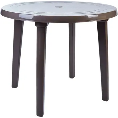 Стіл круглий Aquajoy (900x720 мм), капучино