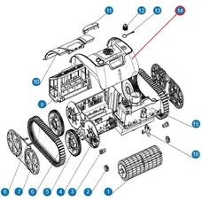 Кабель живлення для Wybotics С1/C1 Pro (S.WY3312Pro.14.005)
