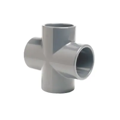 Хрестовина ПВХ Effast RDRCRD0630, d63 мм