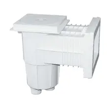 Скімер під лайнер Emaux EM0130-SV Standart (квадратна кришка), з латунними вставками