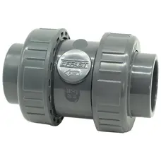Зворотний клапан ПВХ Effast CDRCBD0250 кульовий, з ущільненням EPDM, d25