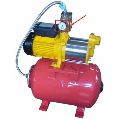 Манометр насосної станції ABM2/ACMF4 (E15000003 №11)