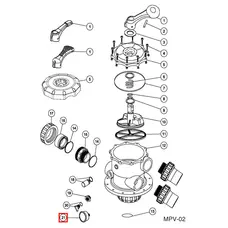 Манометр Emaux 06021013 у пластиковому корпусі