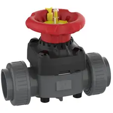 Мембранний вентиль Praher T7 з муфтовим закінченням, (PN12.5, d63 мм)