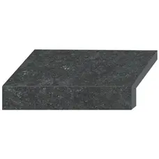 Бортова Г-подібна плитка Aquaviva Stellar Dark Grey, 600x345x50(20) мм