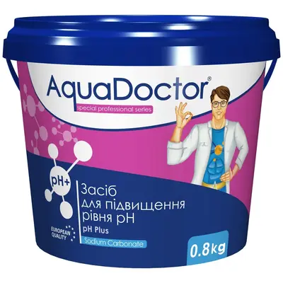 Засіб для підвищення pH AquaDoctor pH Plus 0.8 кг в гранулах