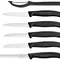 Набор кухонный Victorinox SwissClassic Paring Set 6шт с черн. ручкой (5 ножей, овощечистка) (GB)