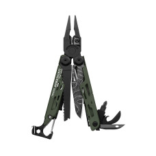 Мультиінструмент Leatherman SIGNAL GREEN TOPO, синтетичний чохол, картонна коробка