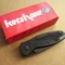 Ніж KAI Kershaw Black Blur (Sandvik 14C28N, чорне покриття, підпружинений)