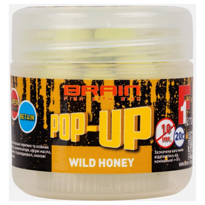 Бойлі Brain Pop-Up F1 Wild Honey (мед) 10mm 20g