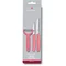 Набор кухонный Victorinox SwissClassic Paring Set 3шт с св.крас. ручкой (2 ножа, овощечистка Tomato and Kiwi)