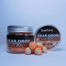 Бойли Baitex Pop-Ups Pear Drop & Shellfish 12мм (30шт)