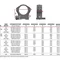 Кільця Warne Mountain Tech Scope Rings. d - 1"(25.4). High. Weaver/Picatinny