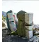 Килимок складний IXPE Naturehike NH19QD008, алюмінієва плівка, 185x56х1,8 см, сірий