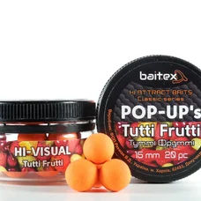 Бойли Baitex Pop-Ups Tutti-Frutti 15мм (20шт)