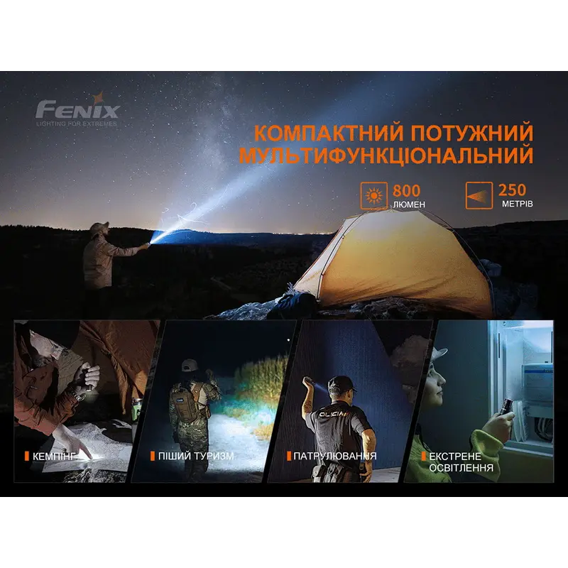 Ліхтар ручний Fenix PD25R Ліхтар ручний Fenix PD25R