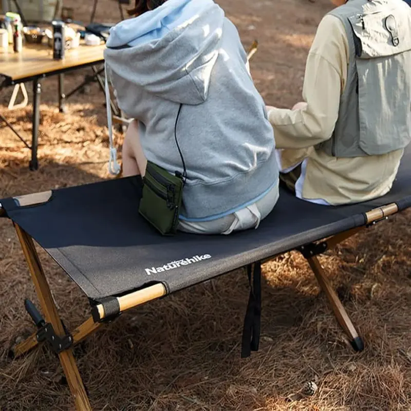 Ліжко складане Naturehike XJC03 NH19X003-C, Поліестер Oxford / алюміній, камуфляж Ліжко складане Naturehike XJC03 NH19X003-C, Поліестер Oxford / алюміній, камуфляж