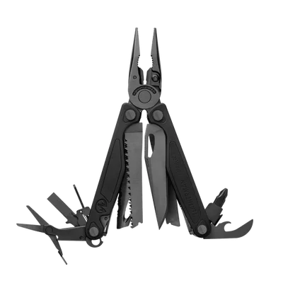 Мультиінструмент Leatherman CHARGE PLUS BLACK, чохол Molle, карт. кор., метрич.