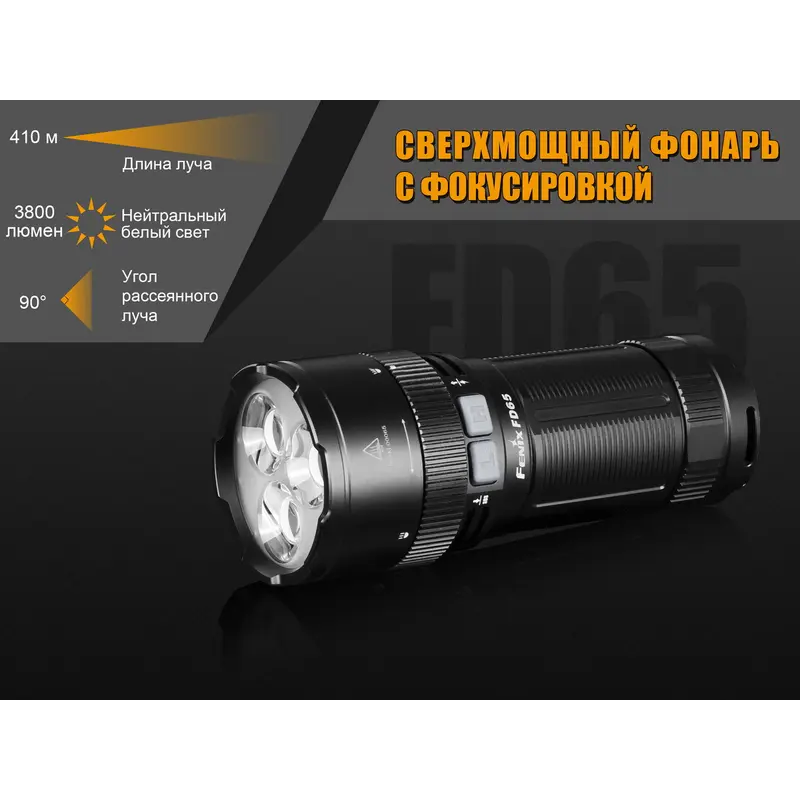 Ліхтар ручний Fenix FD65 Ліхтар ручний Fenix FD65