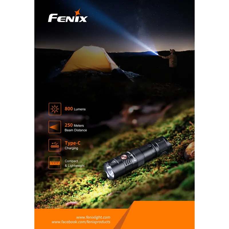 Ліхтар ручний Fenix PD25R Ліхтар ручний Fenix PD25R