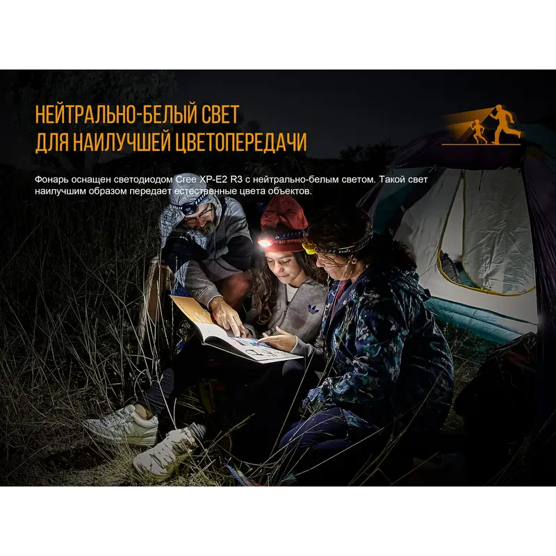 Ліхтар налобний Fenix HL16 рожевий Ліхтар налобний Fenix HL16 рожевий