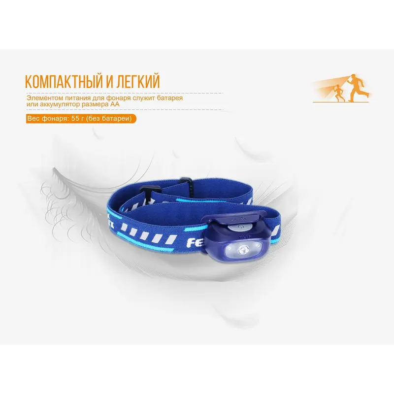 Ліхтар налобний Fenix HL16 рожевий Ліхтар налобний Fenix HL16 рожевий