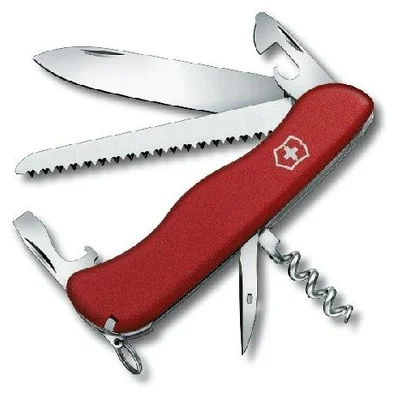 0.8863 Ніж Victorinox RUCKSACK червоний