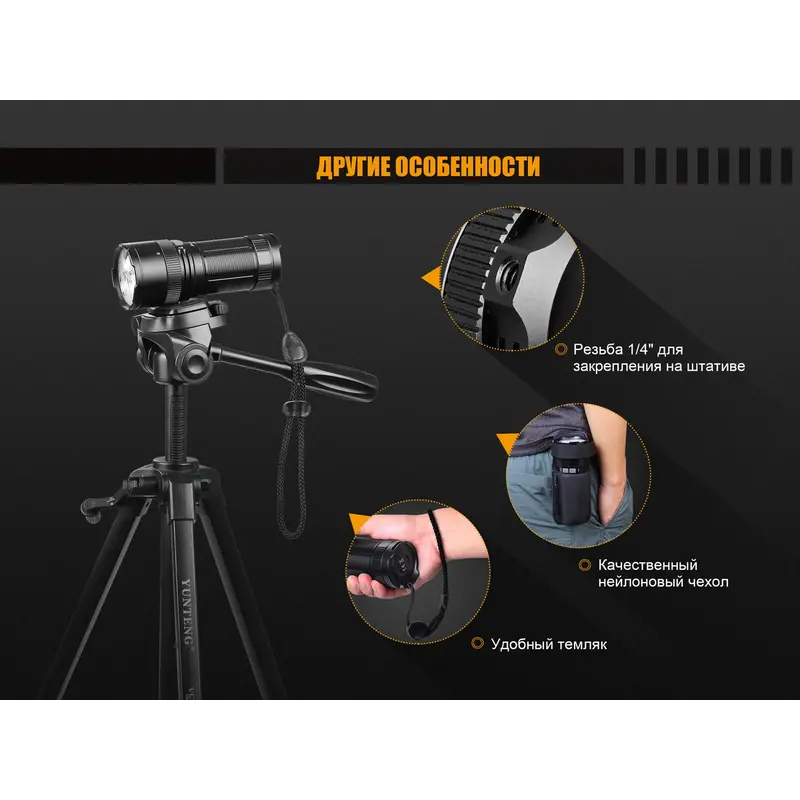 Ліхтар ручний Fenix FD65 Ліхтар ручний Fenix FD65