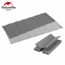 Килимок складний IXPE Naturehike NH19QD008, алюмінієва плівка, 185x56х1,8 см, сірий
