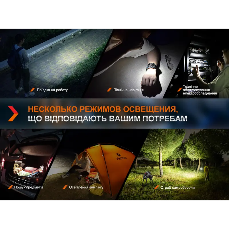 Ліхтар ручний Fenix E18R V2.0 Ліхтар ручний Fenix E18R V2.0
