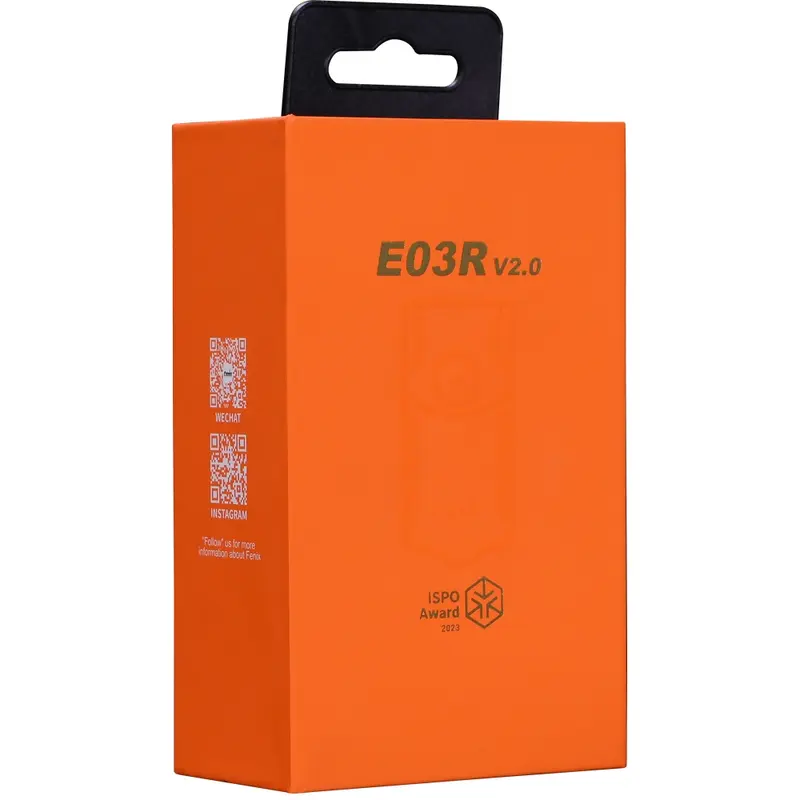 Ліхтар наключний Fenix E03R V2.0, бузковий Ліхтар наключний Fenix E03R V2.0, бузковий