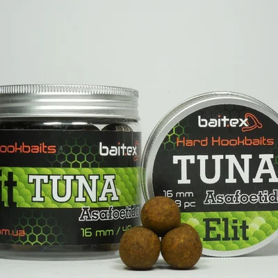 Бойли Baitex варені Elit Tuna & Asafoetida 20 мм (24 шт)