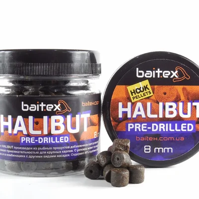 Пелет Baitex насадочний Halibut 8 мм (100г)