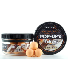 Бойли Baitex Pop-Ups Halibut 15мм (20шт)