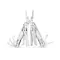 Мультитул Multi Tool Ganzo G303 Мультитул Multi Tool Ganzo G303