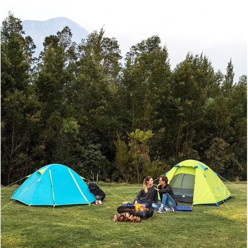 Намет двомісний Naturehike P-Series NH18Z022-P, 210T/65D, світлий салатний Намет двомісний Naturehike P-Series NH18Z022-P, 210T/65D, світлий салатний