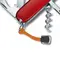 Шнурок Victorinox чорно-помаранчевий 65 мм