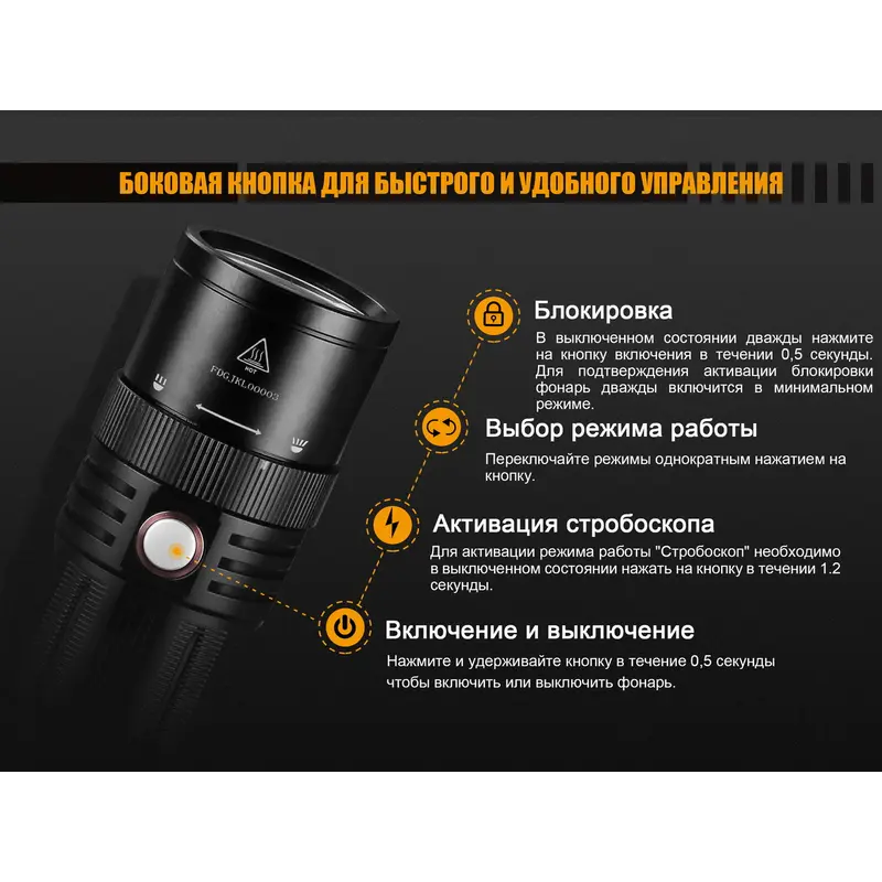 Ліхтар ручний Fenix FD45 Ліхтар ручний Fenix FD45