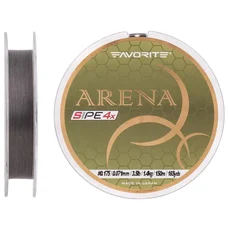 Шнур Favorite Arena PE 4x 150m (silver gray) #0.175/0.071mm 3.5lb/1.4kg