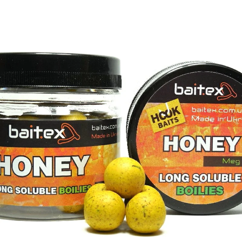Бойли Baitex довгорозчинні Classic Honey 20 мм (20 шт)