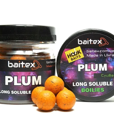 Бойли Baitex довгорозчинні Classic Plum 20 мм (20 шт)