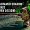 Нiж Adimanti SHADOW by Ganzo (Skimen design) чoрний клинок